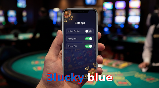 Game list for 3Lucky Blue app section